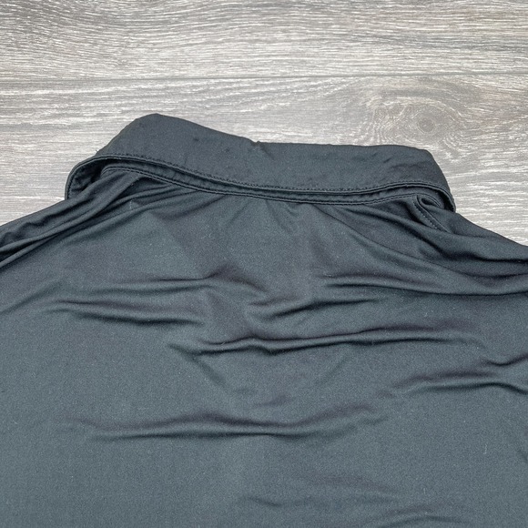 Walter Hagen Polo Shirt Mens Large Black Gray 11 Majors Performance Golf Stretch - Picture 9 of 15